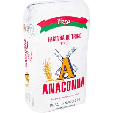 Farinha de Trigo Especial para Pizza Anaconda 5kg