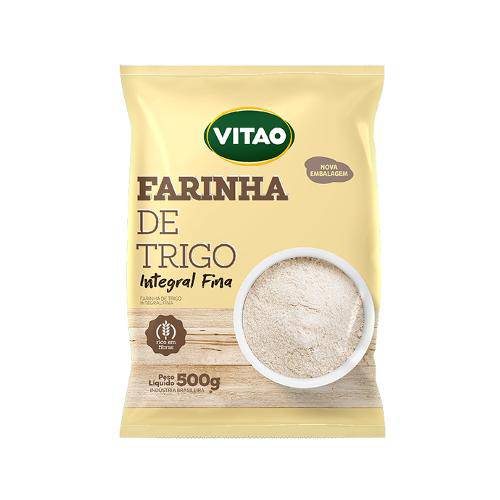 Farinha de Trigo Integral Fina Vitao 500g