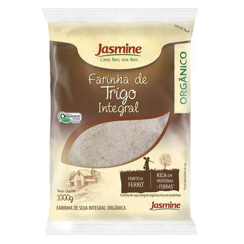 Farinha de Trigo Integral - Jasmine - 1kg