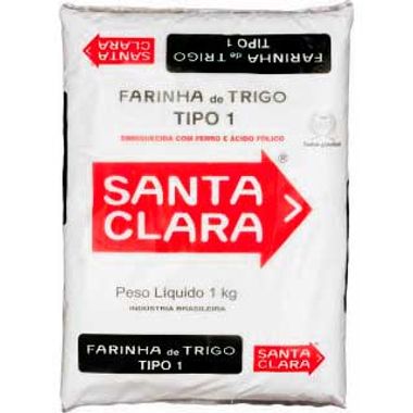 Farinha de Trigo Santa Clara 1kg