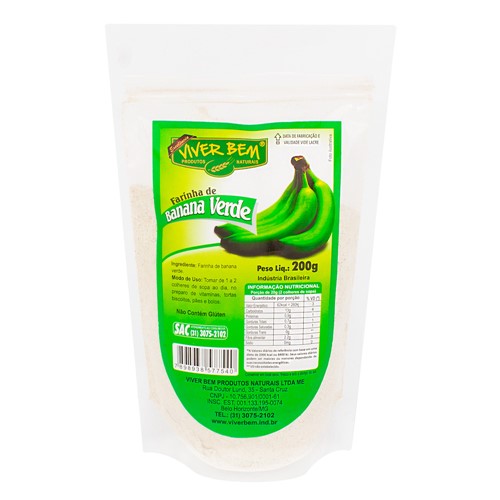 Farinha Excelência Banana Verde com 200g