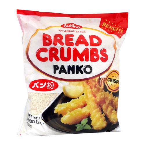 Farinha Panko Crispy Bread Crumbs - Sukina 1kg
