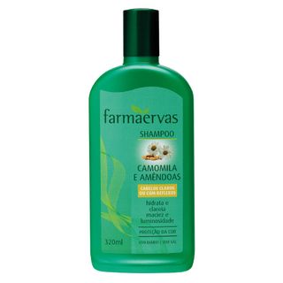 Farmaervas Camomila e Amêndoas - Shampoo 320ml