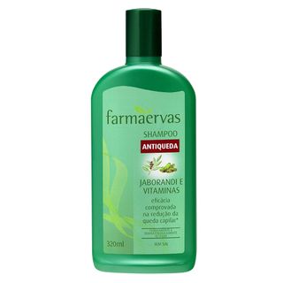 Farmaervas Jaborandi e Vitaminas - Shampoo Antiqueda 320ml