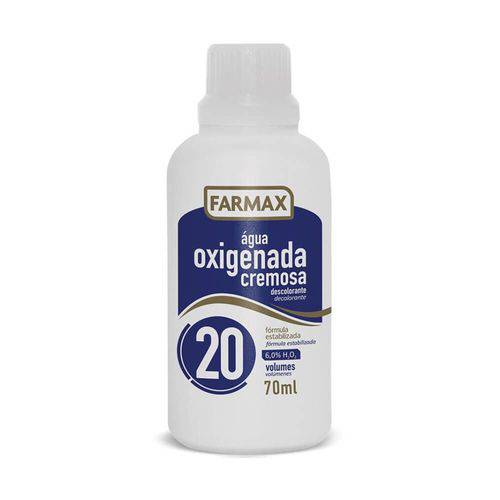 Farmax Água Oxigenada 20vol Cremosa 70ml