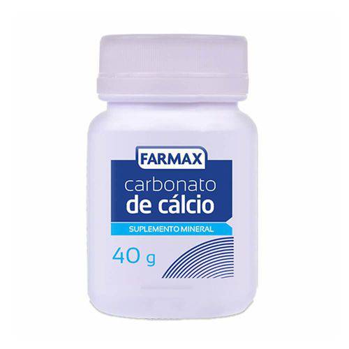 Farmax Carbonato de Calcio Pote 40g