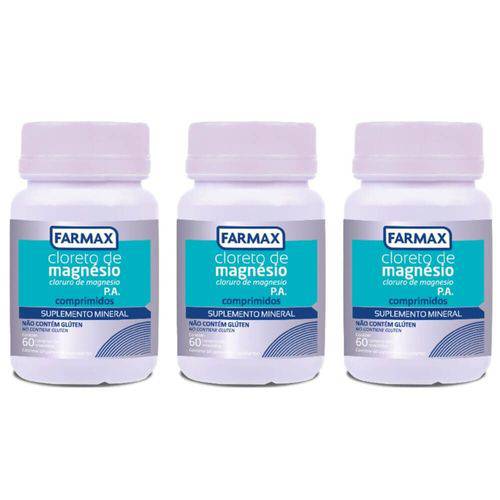 Farmax Cloreto de Magnésio (kit C/03)