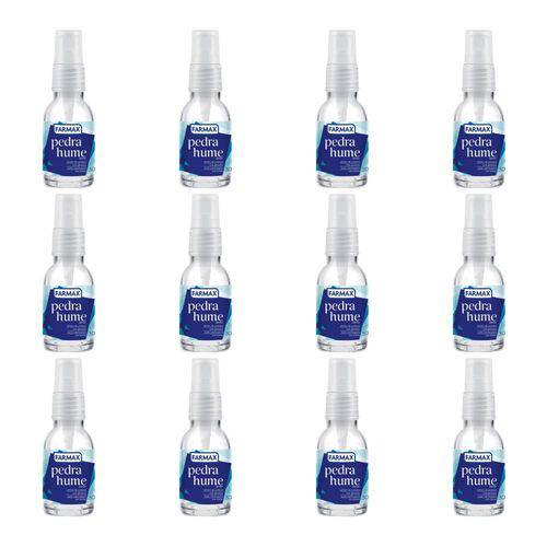 Farmax Pedra Hume C/ Glicerina Spray 30ml (kit C/12)