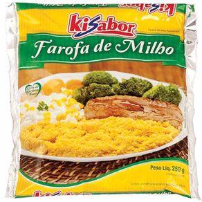 Farofa de Milho Kisabor 250g
