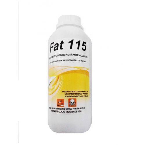 Fat115 1 Litro - Desengordurante Biodegradável Inodoro Limpeza de Coifa - Gordura - Biochemical