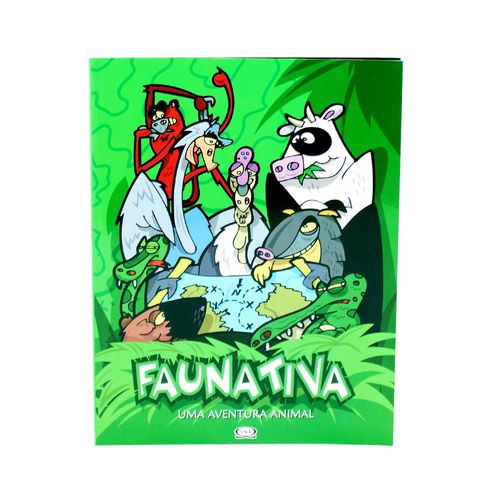 Faunativa - uma Aventura Animal - Brochura - V & R Editoras