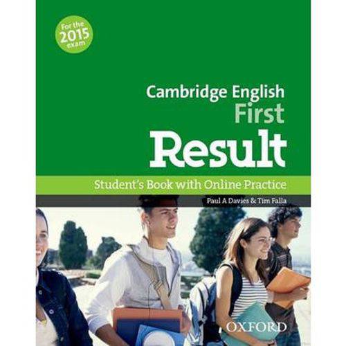 Fce First Result Student Book And Online Practice Pack - Oxford