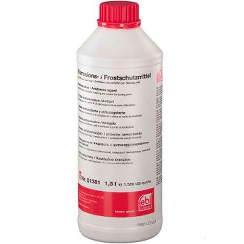 FEBI 01381 Aditivo para Radiador Antifreeze Vermelho Concentrado Orgânico 1,5L