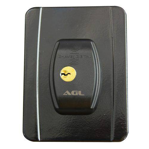 Fechadura Eletrica - Agl - 12 V - Smart Card - Preta