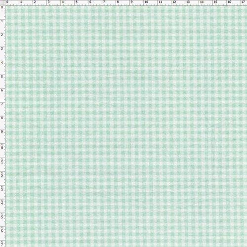 Feltro Color Baby Xadrez - 535 Verde (0,50x1,40)
