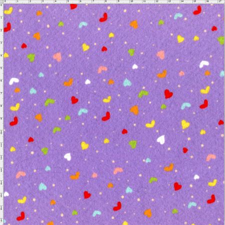 Feltro Mewi Confete - 1400 Violeta (0,50x1,40)