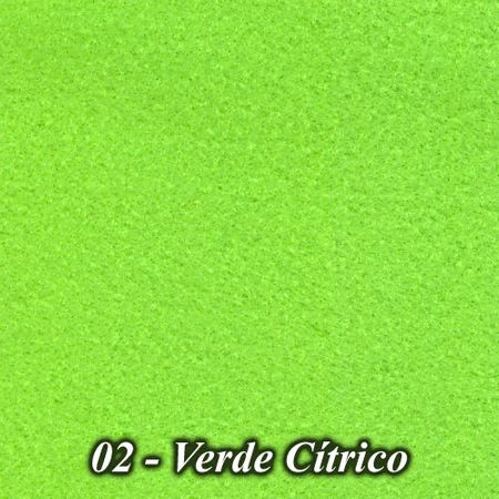Feltro Santa Fé Feltycril Liso (0,50x1,40) 02 - Verde Cítrico