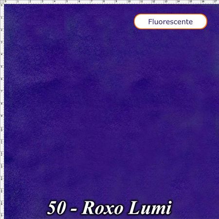 Feltro Santa Fé Feltycril Liso Lumi (0,50x1,40) 50 - Roxo Lumi