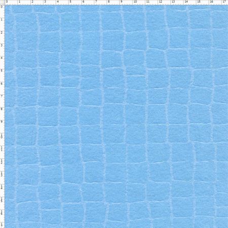 Feltro Texturado Gofrê - 030 Azul Claro (0,50x1,40)