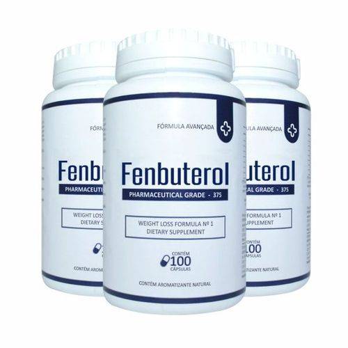 Fenbuterol - 100 Cápsulas - Promoção 3 Unidades