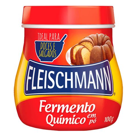 Fermento em Pó Químico 100g - Fleischmann