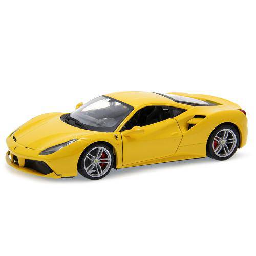 Ferrari 488 Gtb Bburago 1:24 Amarelo