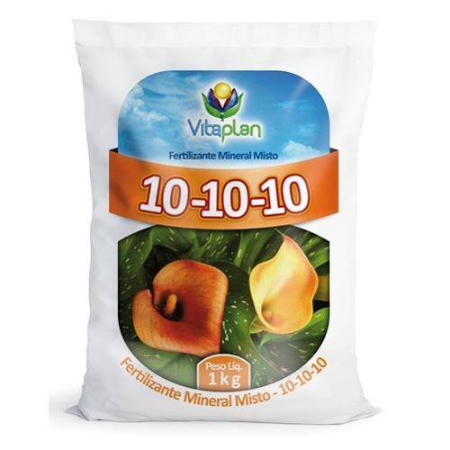 Fertilizante / Adubo 10.10.10 Vitaplan 1 Kg