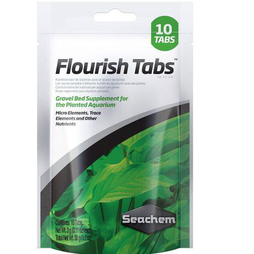 Fertilizante Seachem Flourish Tabs 10 Unidades