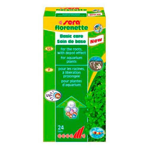Fertilizante Sera Florenette 24 Tabletes