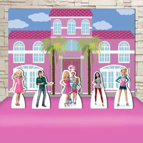 Festa Aniversário Barbie Life In The Dreamhouse Kit Prata