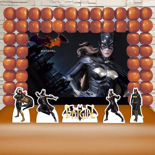 Festa Aniversário Batgirl o Filme Cenários Kit Ouro