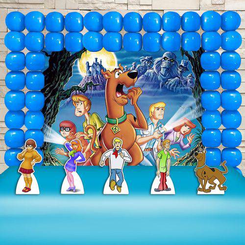 Festa Aniversário Scooby Doo Decoração Infantil Kit Ouro