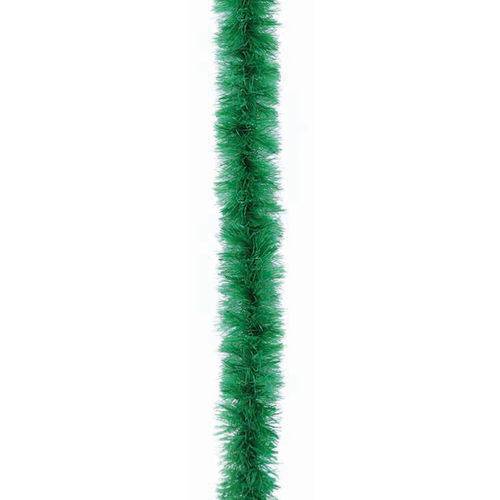 Festão de Natal PVC 11 Folhas 10 Cm X 5 M Verde com 6