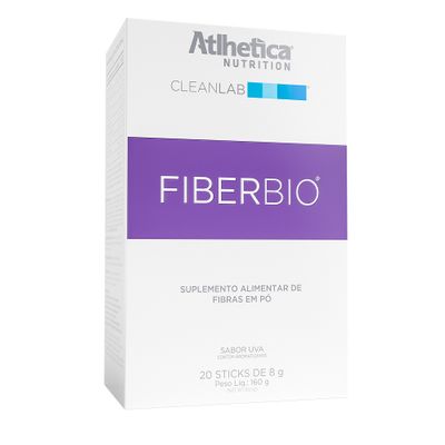 Fiber Bio Fibras 20 Sticks Uva CleanLab Atlhetica Nutrition