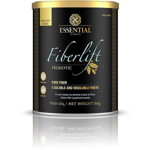 FiberLift Fibras Soluveis e Insoluveis - Essential Nutrition - 260g