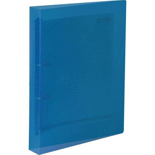 Fichario de PVC Azul 2 Argolas 27,2 X 34,2 Cm Dac