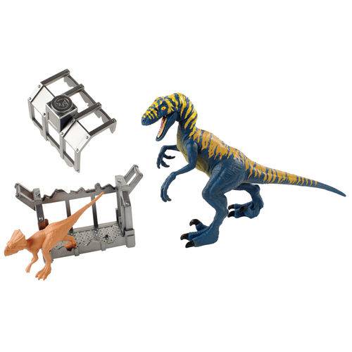 Figura Básica - Jurassic World 2 - Destrutosauros - Velociraptor - Mattel