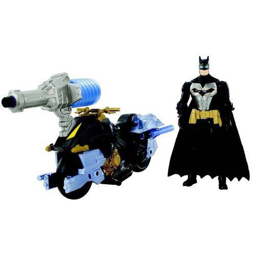 Figura Batman e Veículo Batmoto - Fvy26 - Mattel