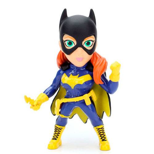 Figura Colecionável 10 Cm - Metals - Dc Comics - Dc Hero Girls - Serie 2 - Batgirl - Dtc