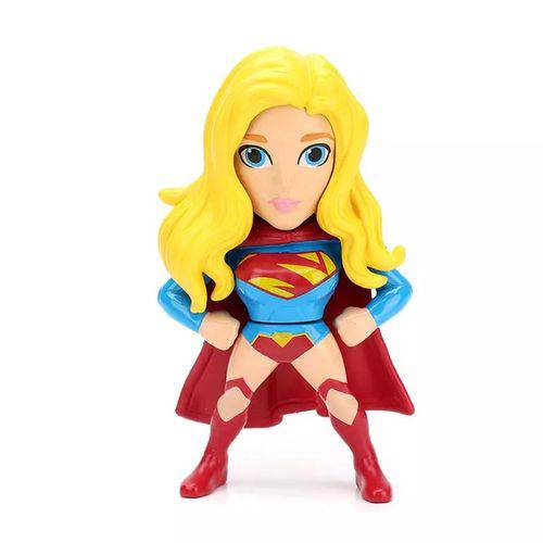 Figura Colecionável 10 Cm - Metals - Dc Comics - Supergirl - Jada