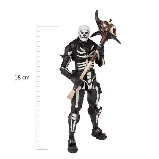 Figura de Ação Fortnite McFarlane Skull Trooper 18 Cm Premium - Fun Divirta-se