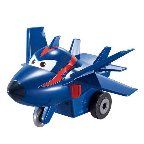 Figura de Avião - Vrom N Zoom - Super Wings - Agent Chase - Fun