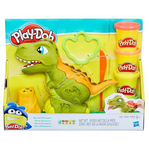 Figura e Massa de Modelar - Play-doh - Rex Dinossauro - Hasbro