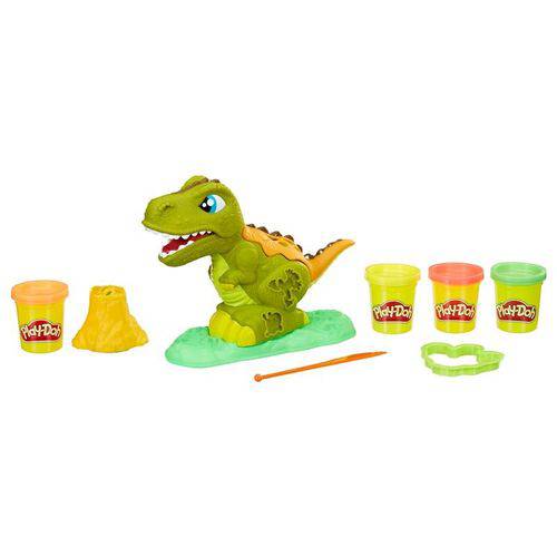 Figura e Massa de Modelar Play-doh Rex Dinossauro Hasbro