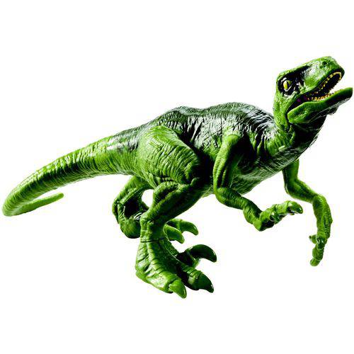 Figura Jurassic World - Dinossauro Basico - Conjunto de Ataque - Velociraptor