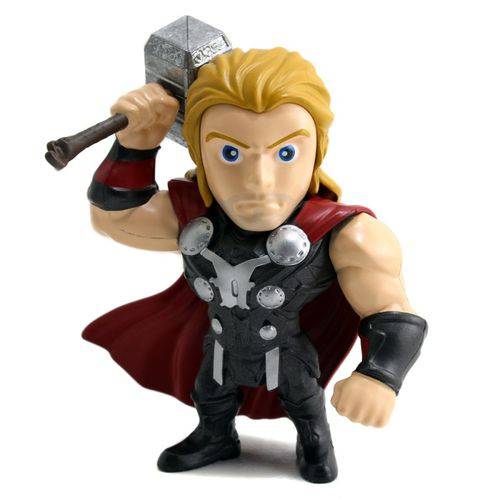 Figura Metal Marvel Colecionável 3,6 Polegadas Thor