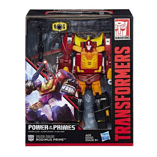 Figura Transformers Power Prime Leader Class Rodimus Prime E0902 - Hasbro