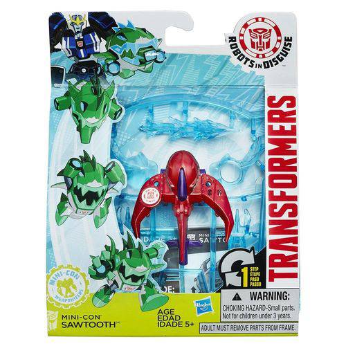 Figura Transformers - Weaponizers - Minicon Sawtooth - Hasbro
