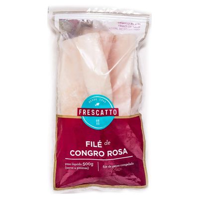 Filé de Congro Rosa 500g - Frescatto