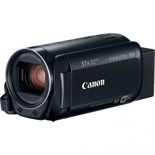 Filmadora Canon Vixia Hf R80 Fullhd Wi-Fi 16gb Zoom 57x